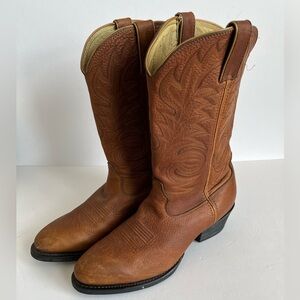 Durango  DB5132 Soft Tan Leather 12” Western Cowboy Boot men’s size 9.5EE